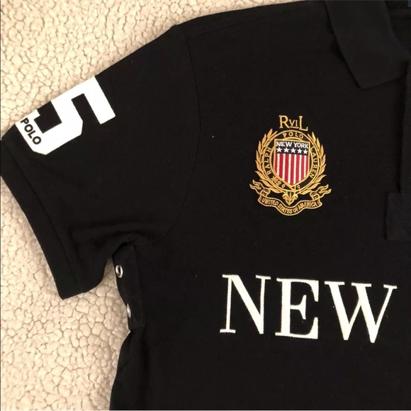 POLO RALPH LAUREN MEN’S NEW YORK Custom Fit Shirt - Picture 3 of 8